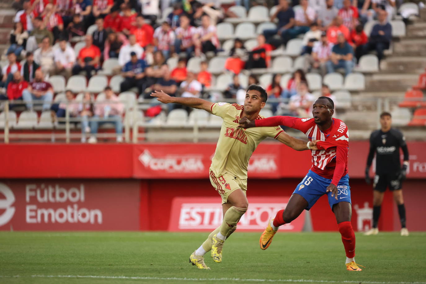 La victoria del Real Murcia frente al Algeciras, en imágenes