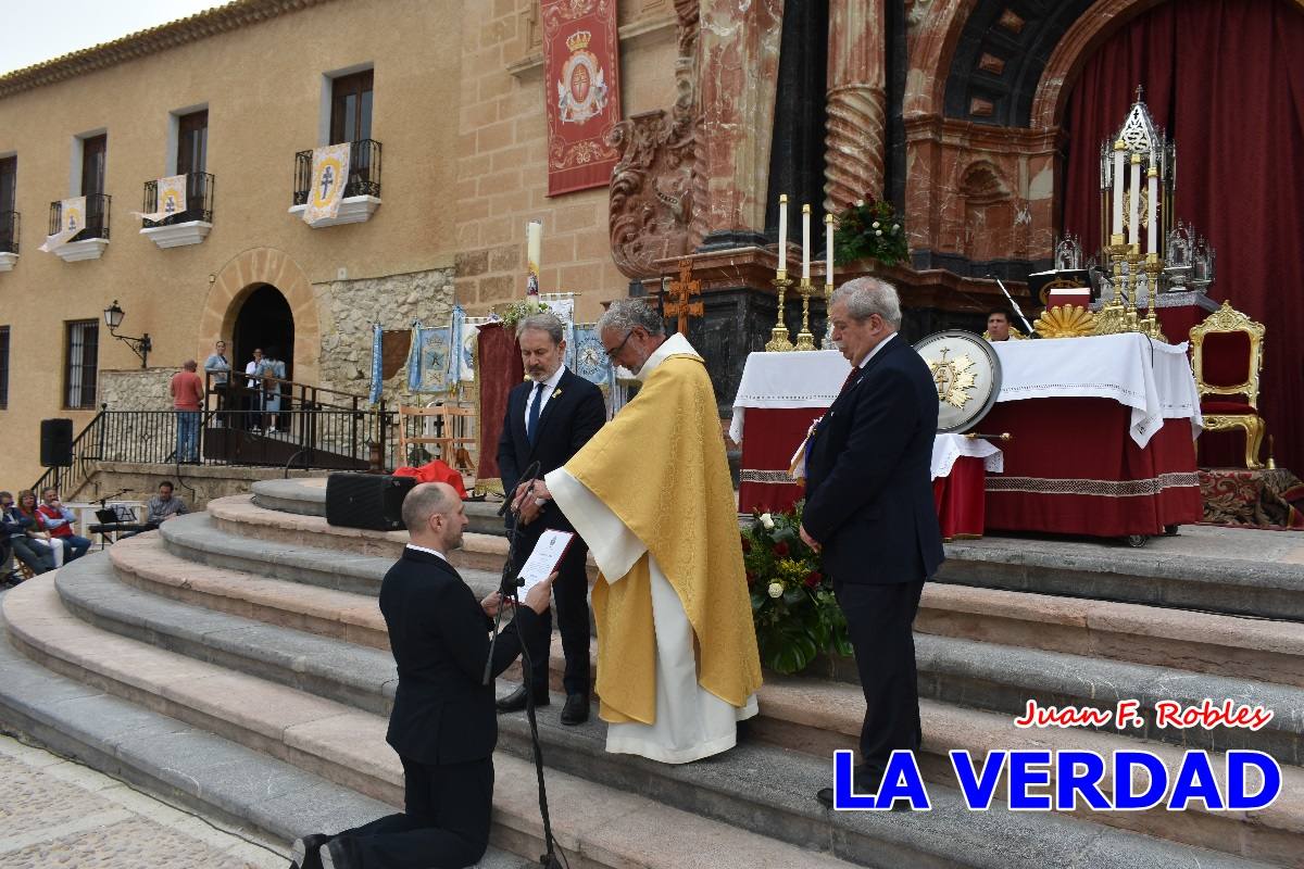 Los Armaos renuevan su compromiso ante la Vera Cruz