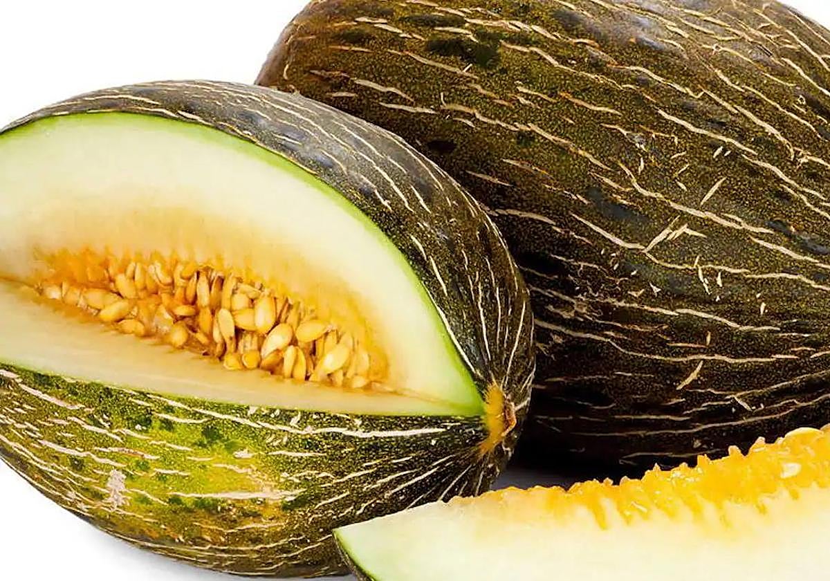 Imagen de unos melones.