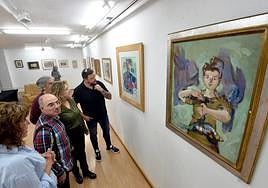 Inauguración de la exposición de la colección privada de Pedro Soler, en la Galería Léucade.