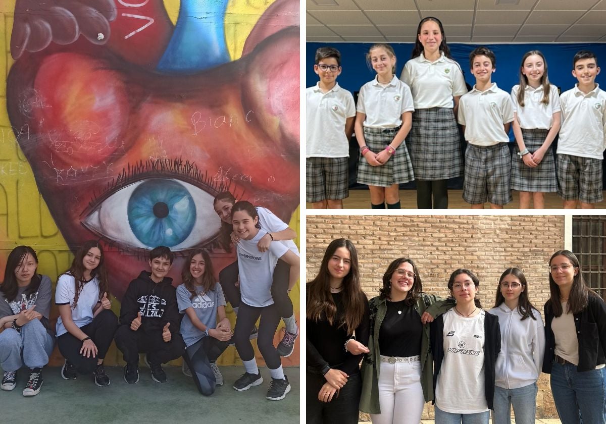 Los Chiquipandi: IES Francisco Salzillo (ALCANTARILLA); Compañer@s competitiv@s: CEIP San José (LORCA); 4 gafas y 1 buena vista: IES LCDO Francisco Cascales