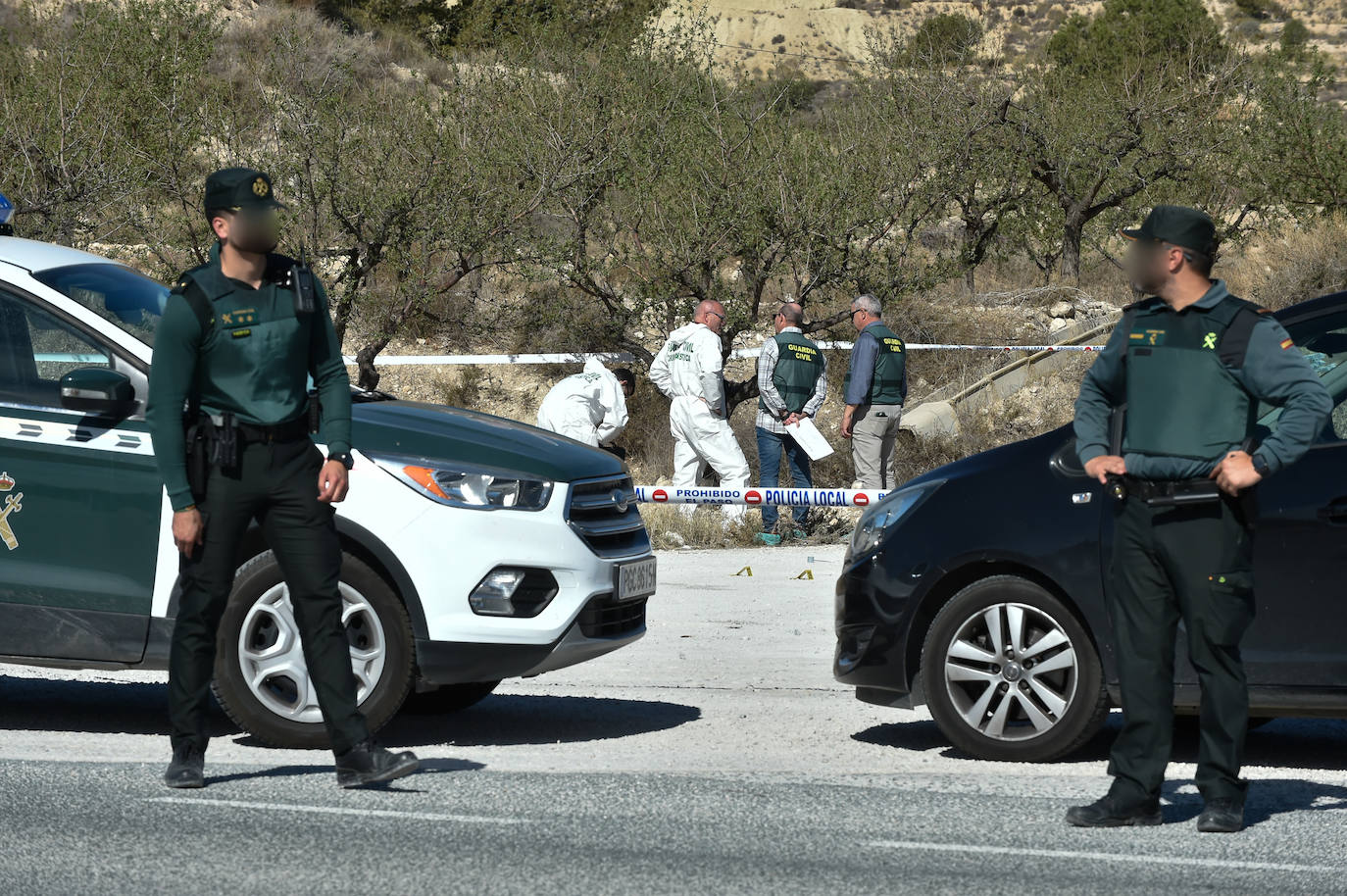 Hallan el cadáver de una joven en Abanilla