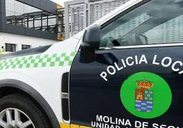 Imagen de archivo de un vehículo de la Policía Local de Molina.
