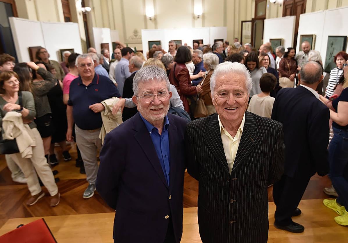 Inauguración de la exposición &#039;Armonía&#039; en la Sala Alta del Real Casino de Murcia