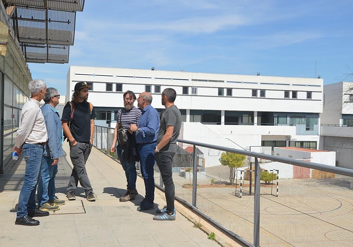 Jesús Teruel (Diagrama), Enrique López Martín (Política Social), Benjamin Knight, David Romero MC Guire (Diagrama Reino Unido), Pedro Molina (Consejería) y José Teruel (director de Las Moreras).