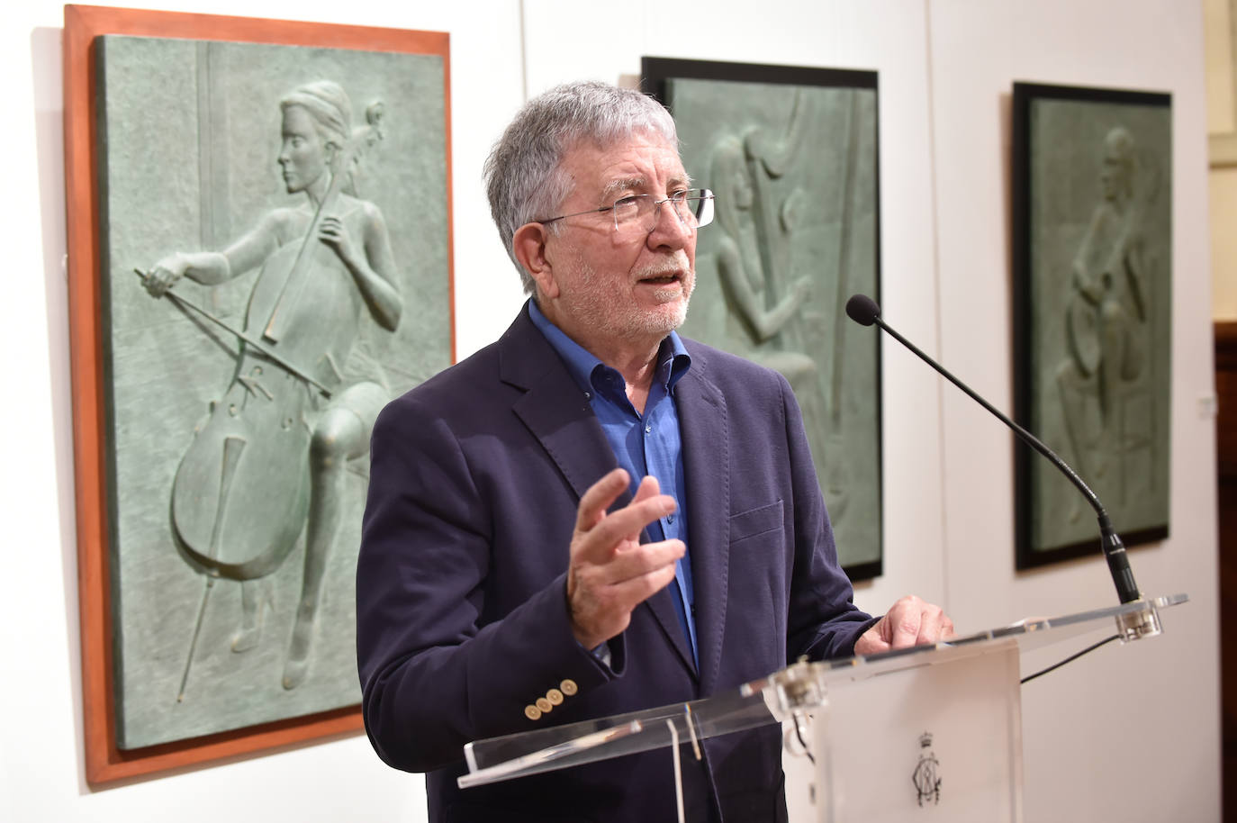 Inauguración de la exposición &#039;Armonía&#039; en la Sala Alta del Real Casino de Murcia