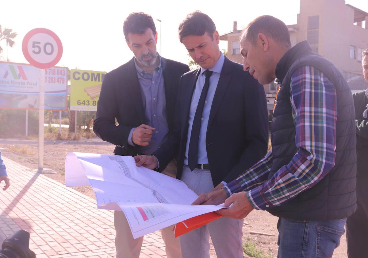Finalizan los trabajos del primer tramo de desdoblamiento de la carretera que une Molina con Alguazas