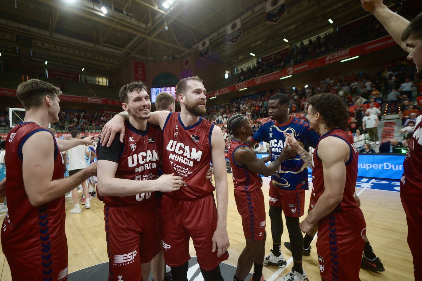 La victoria del UCAM Murcia contra el Palencia, en imágenes