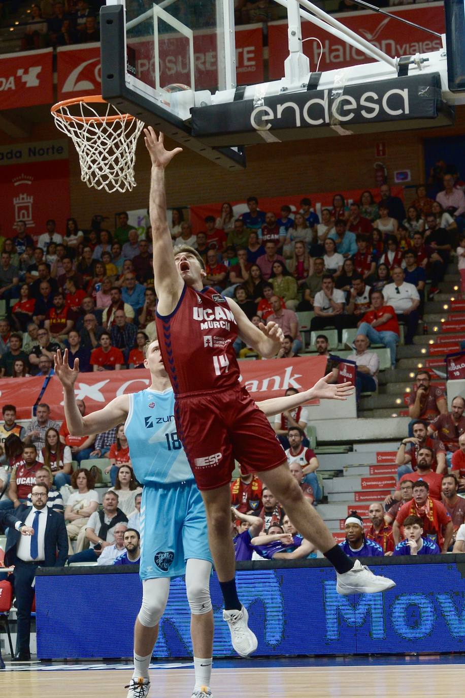 La victoria del UCAM Murcia contra el Palencia, en imágenes