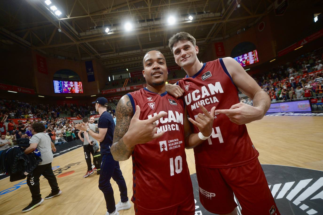 La victoria del UCAM Murcia contra el Palencia, en imágenes