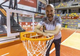 Jordi Juste, entrenador del Odilo FC Cartagena CB.