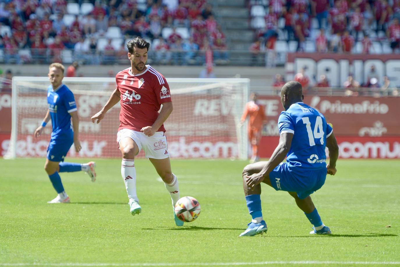 La victoria del Real Murcia frente al Melilla, en imágenes