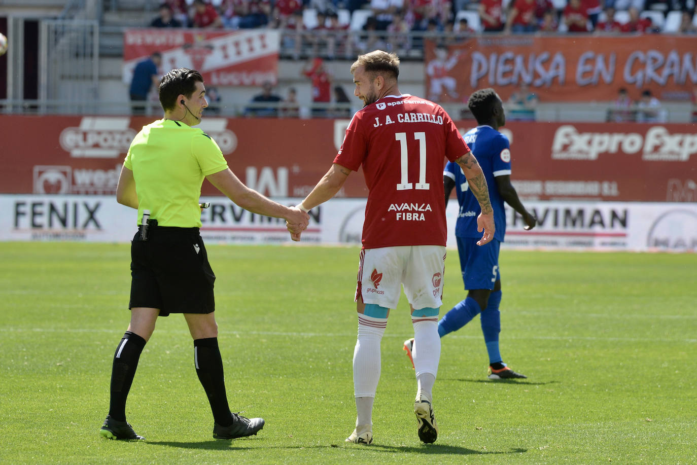 La victoria del Real Murcia frente al Melilla, en imágenes