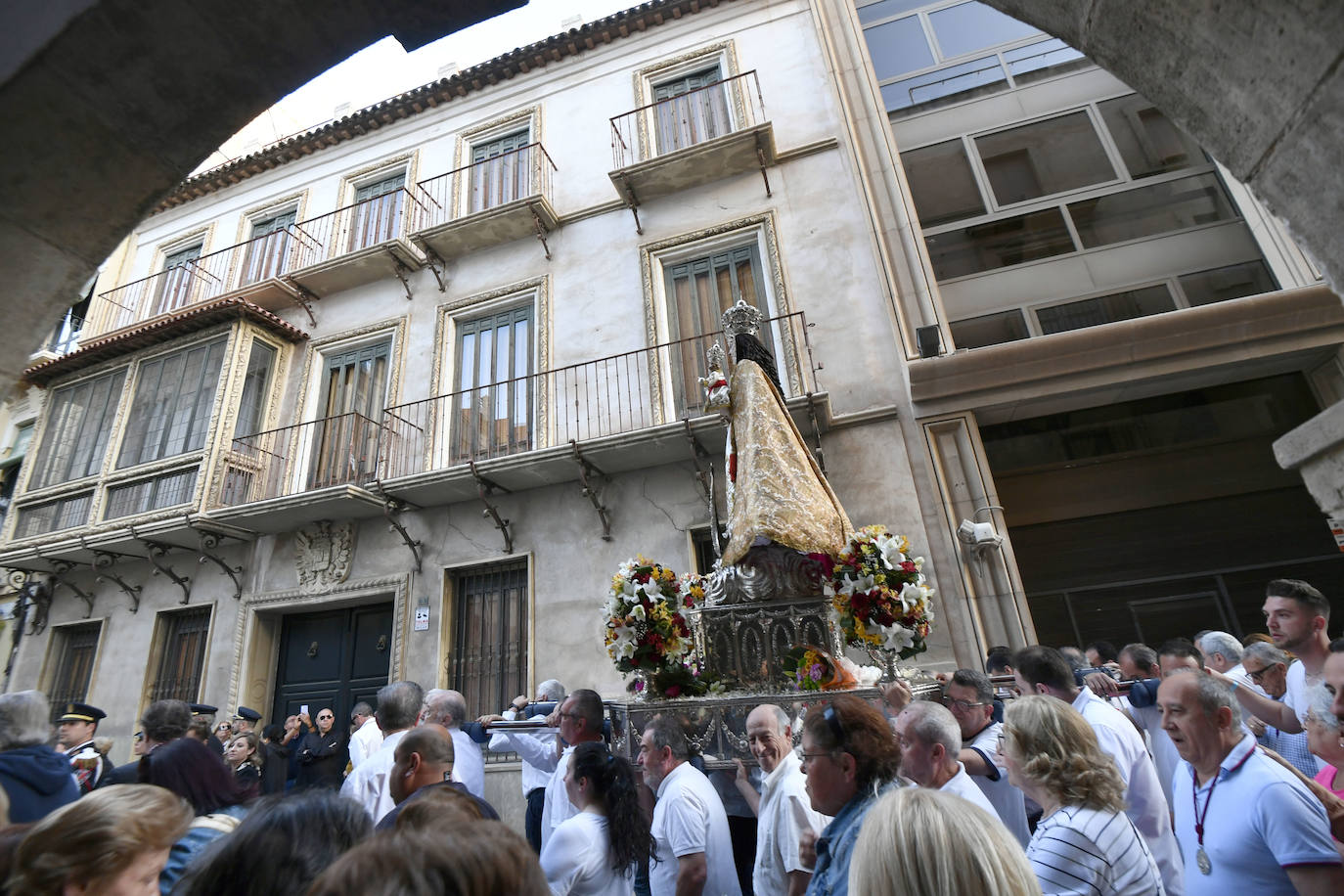 Los murcianos se despiden de la Fuensanta hasta septiembre