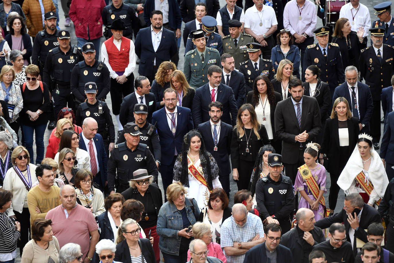 Los murcianos se despiden de la Fuensanta hasta septiembre