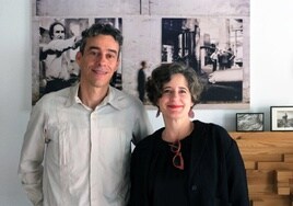 Jaume Blancafort y Patricia Reus, en su estudio de arquitectura.