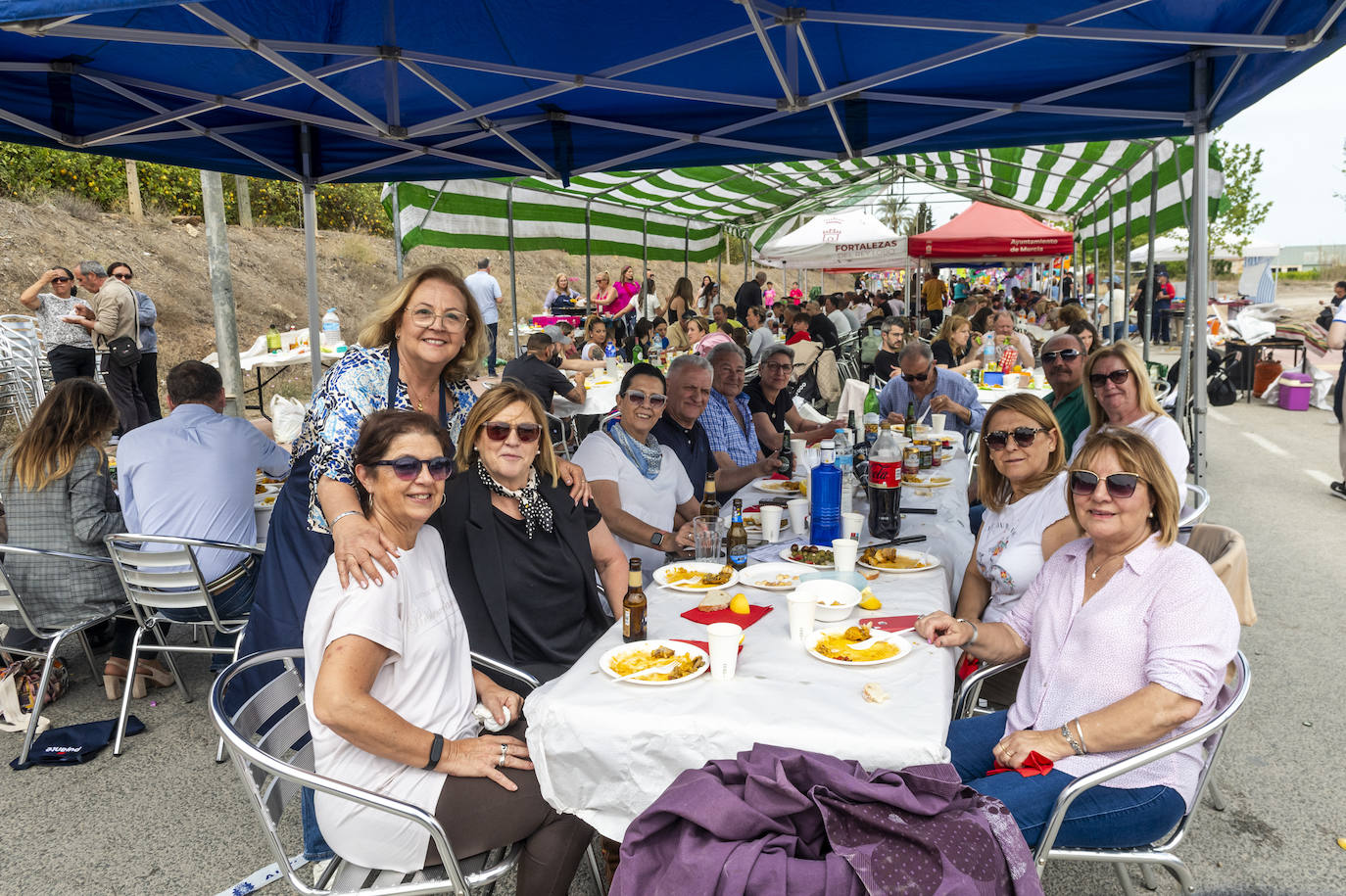 La mejor paella en el concurso de Monteagudo, la de Los Fiesteros