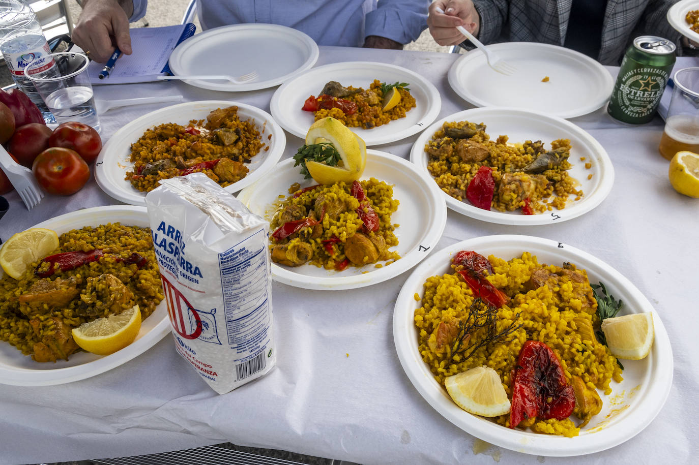 La mejor paella en el concurso de Monteagudo, la de Los Fiesteros