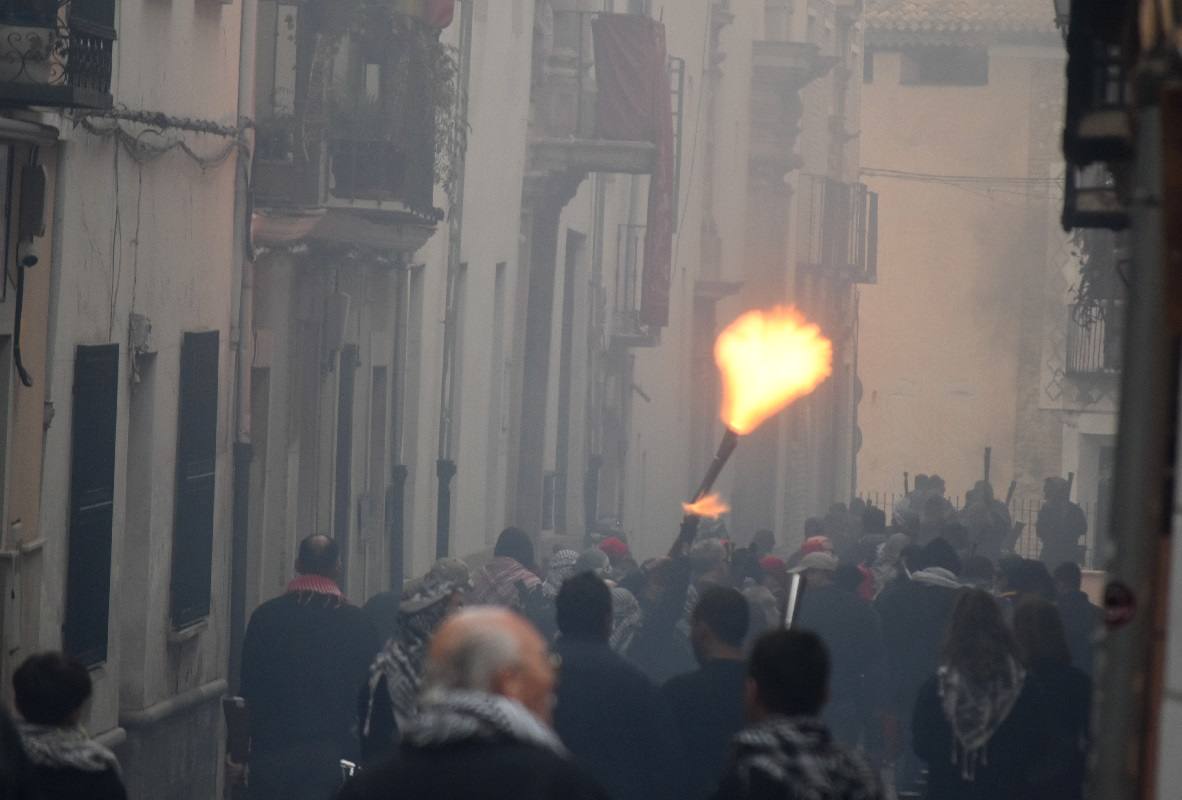 Imágenes del comienzo del Día del Moro en Caravaca