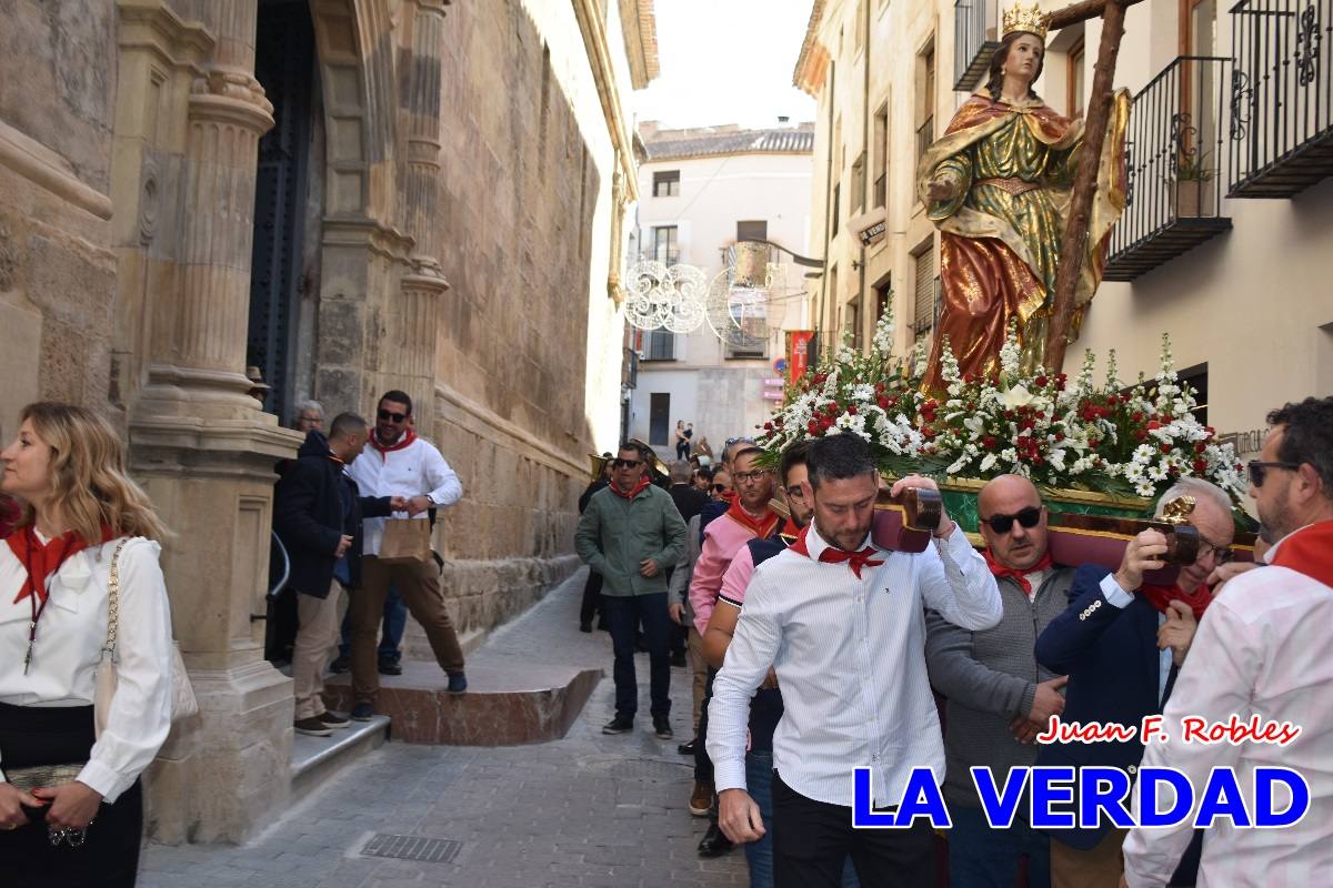 Subida de Santa Elena hasta la basílica de la Vera Cruz