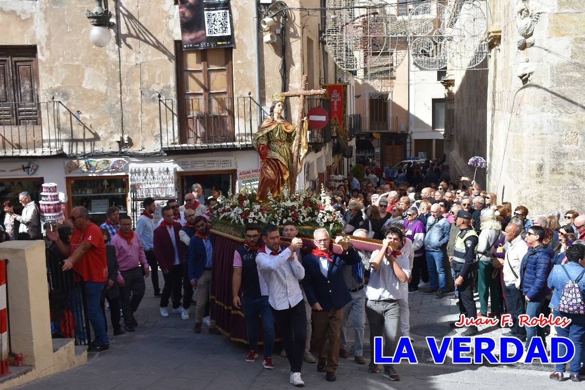 Subida de Santa Elena hasta la basílica de la Vera Cruz