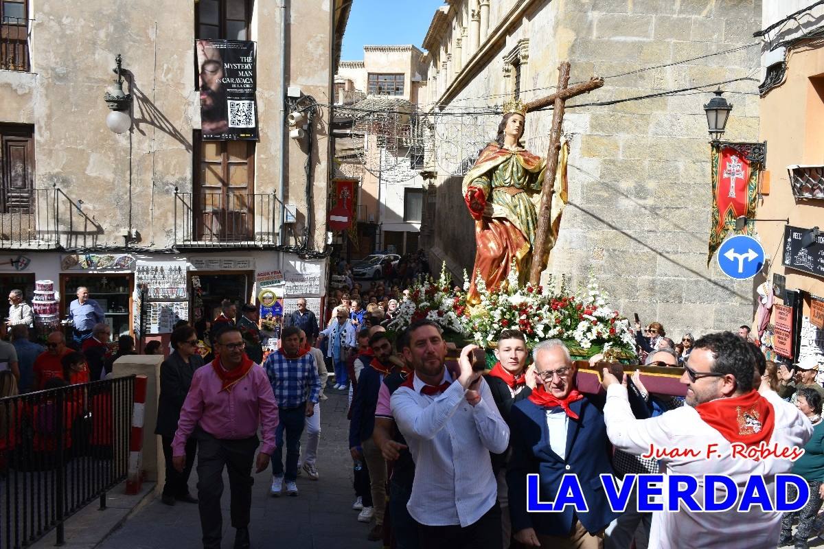 Subida de Santa Elena hasta la basílica de la Vera Cruz