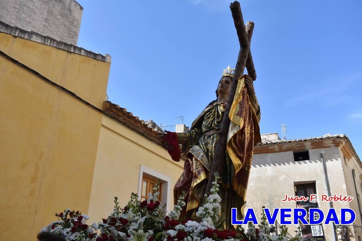 Subida de Santa Elena hasta la basílica de la Vera Cruz