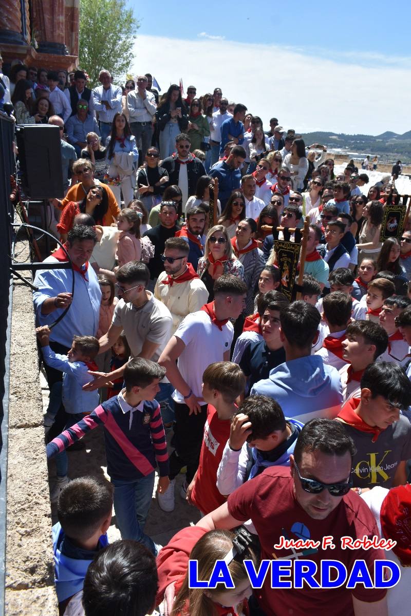 La peña caballista Pura Sangre será la primera en correr por la Cuesta del Castillo de Caravaca
