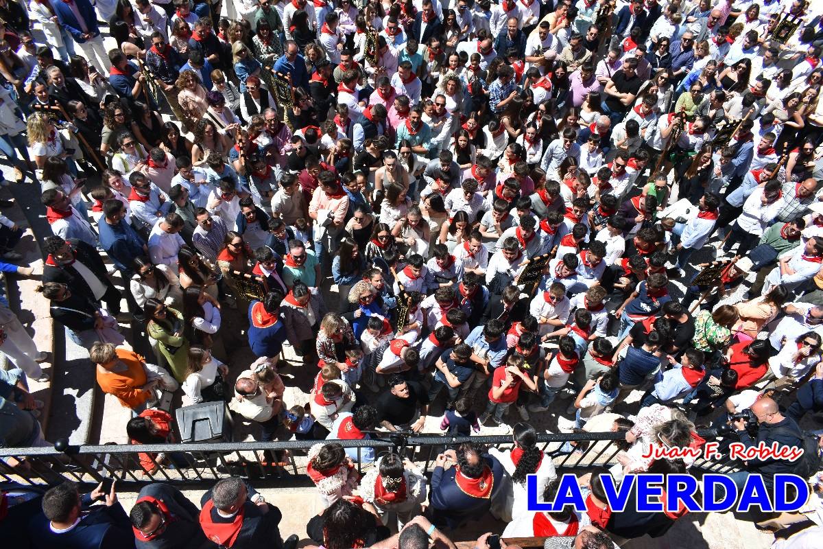 La peña caballista Pura Sangre será la primera en correr por la Cuesta del Castillo de Caravaca