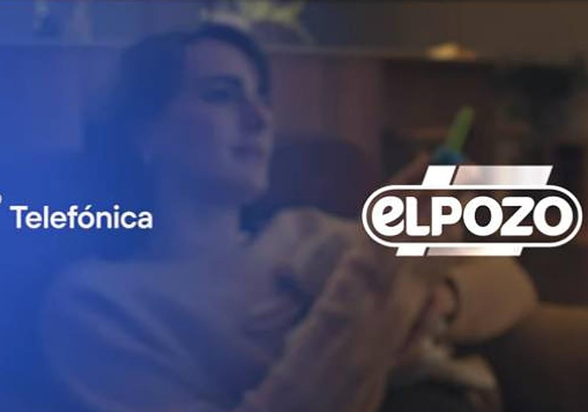 Felicitación de ElPozo a Telefónica en su spot publicitario.