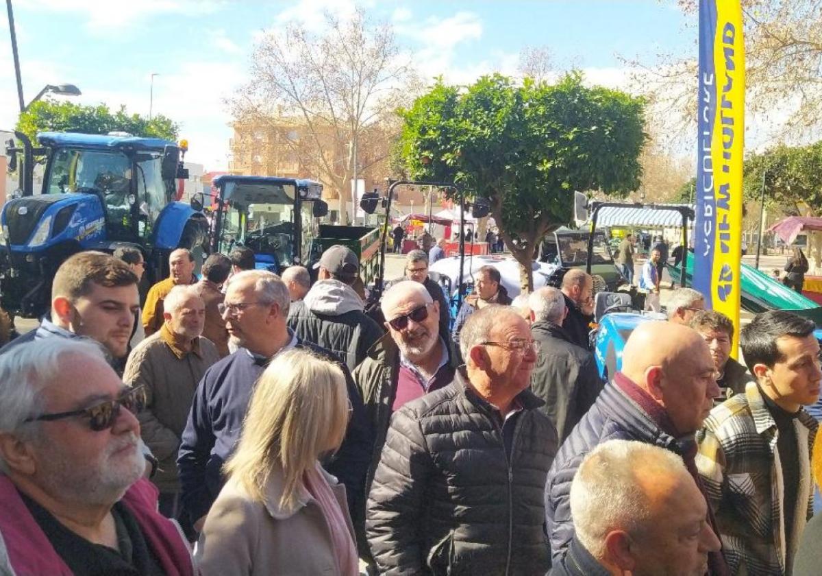 Está previsto que numeroso público se acerque a disfrutar de la II Feria Agrícola en Mula.