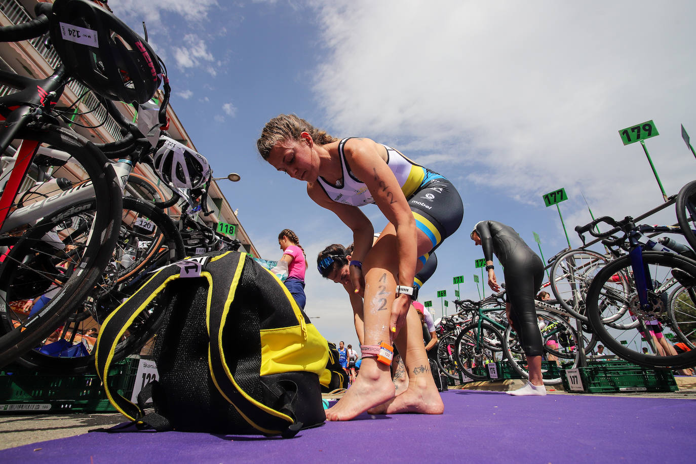 El triatlón Villa de Fuente Álamo, en imágenes