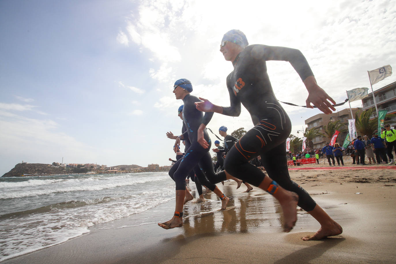 El triatlón Villa de Fuente Álamo, en imágenes