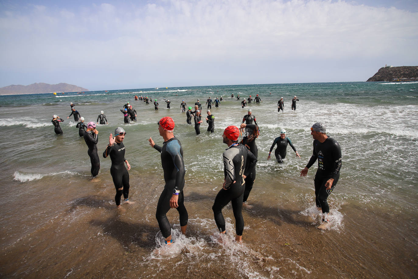 El triatlón Villa de Fuente Álamo, en imágenes