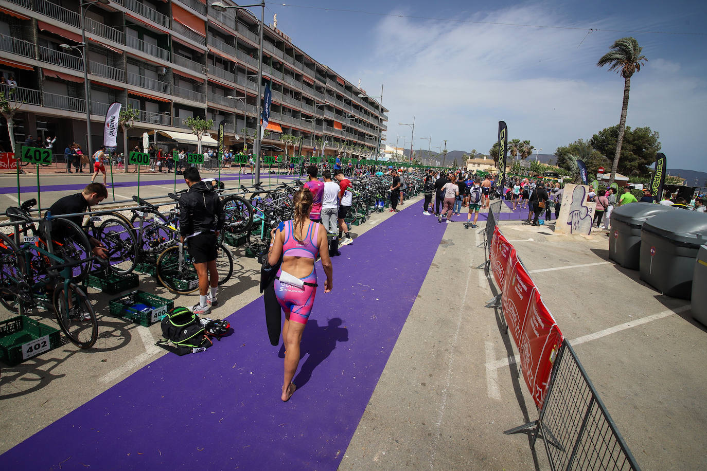 El triatlón Villa de Fuente Álamo, en imágenes