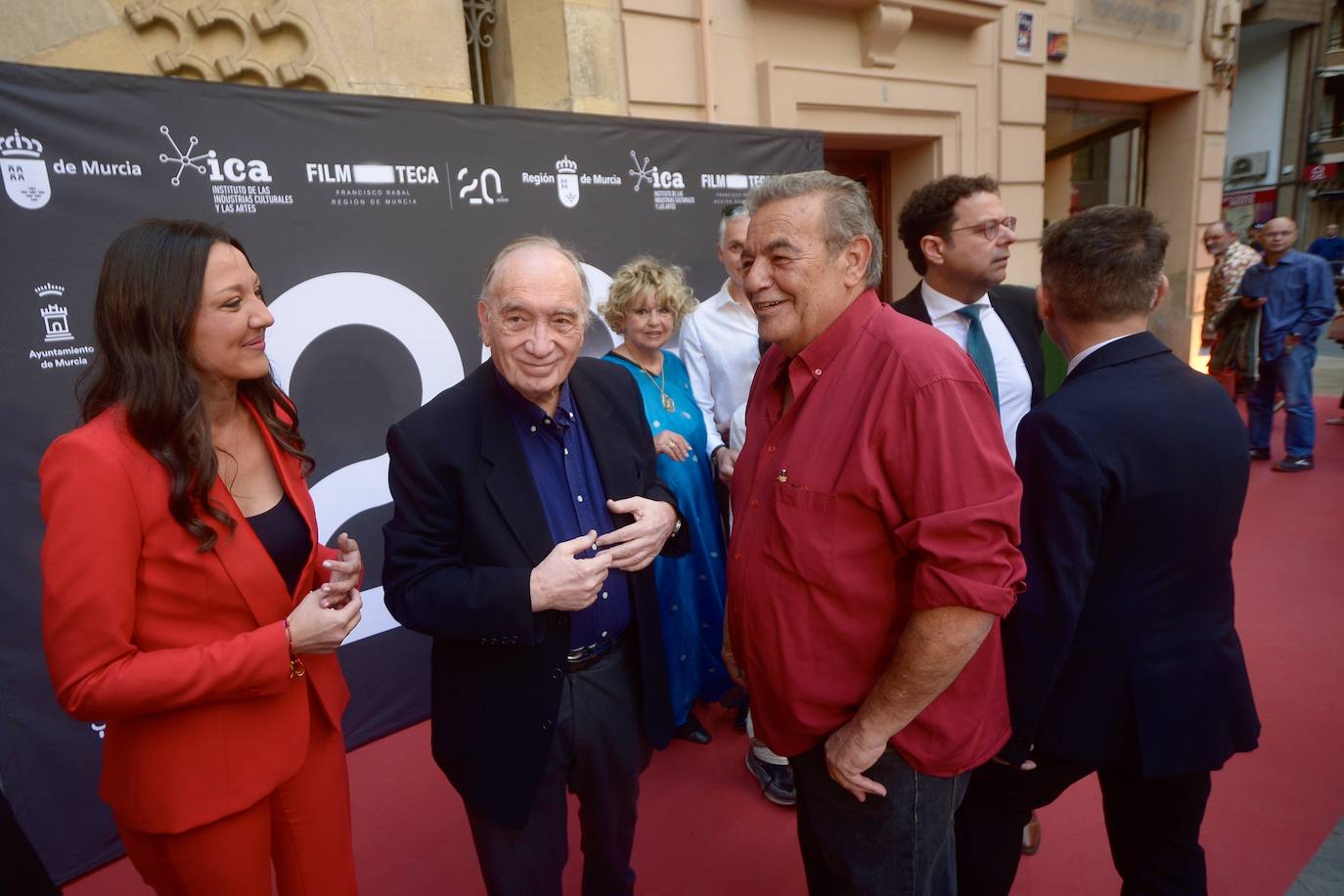 Gala del XX aniversario de la Filmoteca Regional, en imágenes