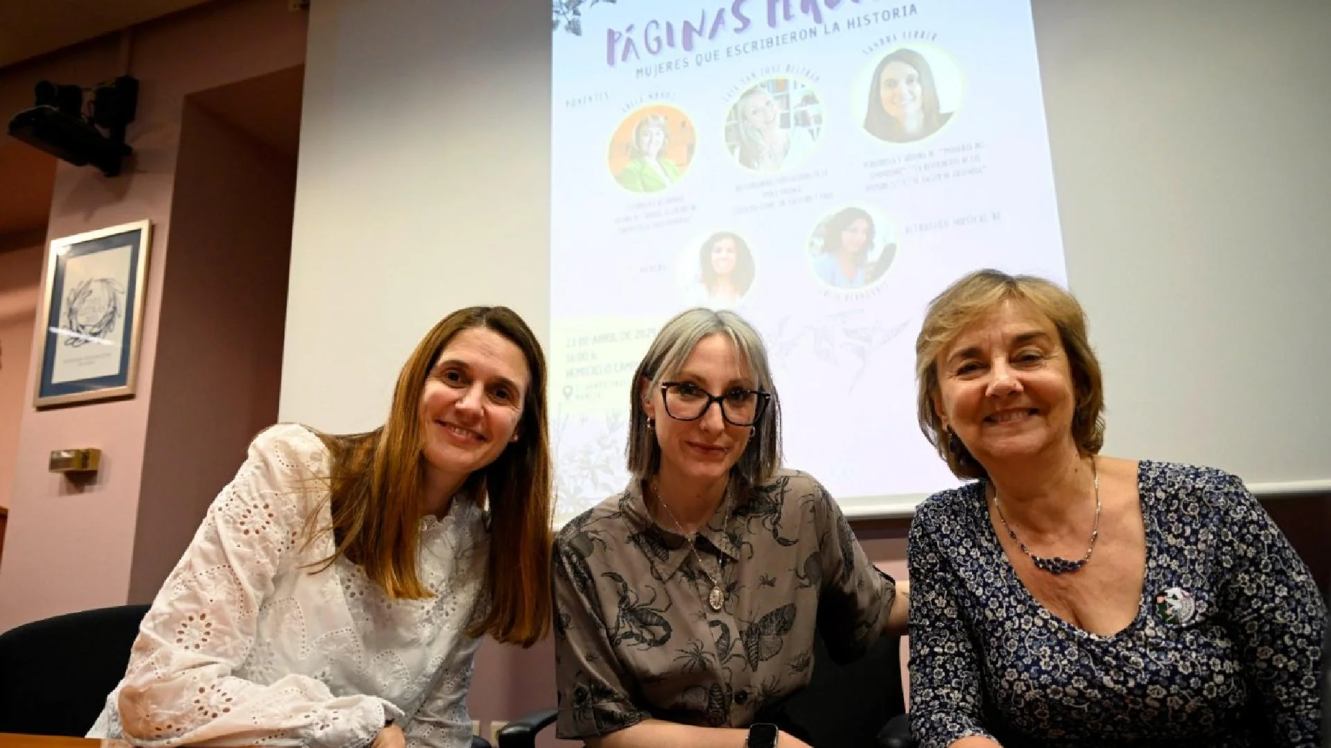 The UMU celebrates Book Day with the round table 'Lost Pages: women who wrote history' |  The truth