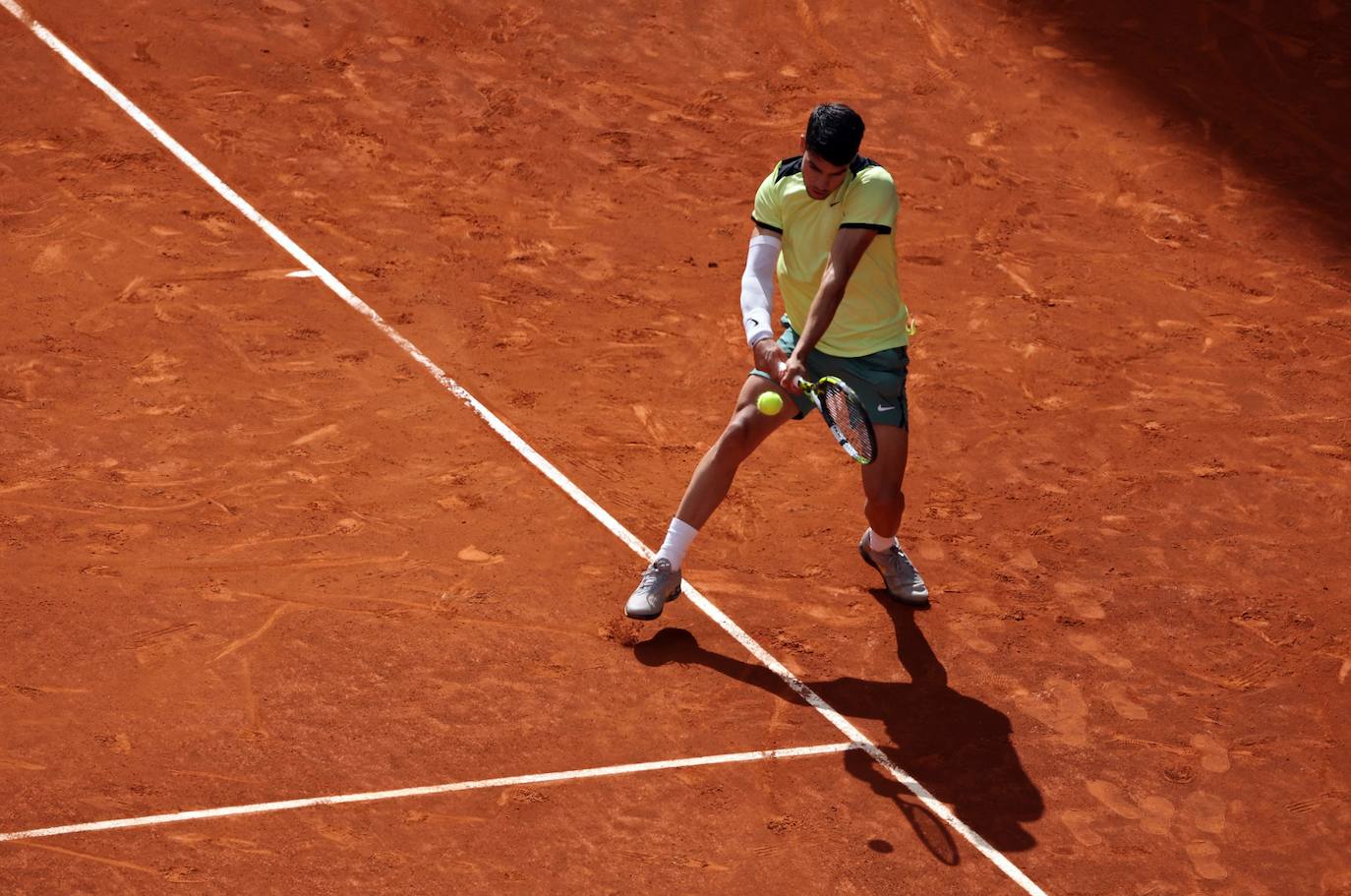 Las imágenes del partido Alcaraz-Seyboth (6-3, 6-3)