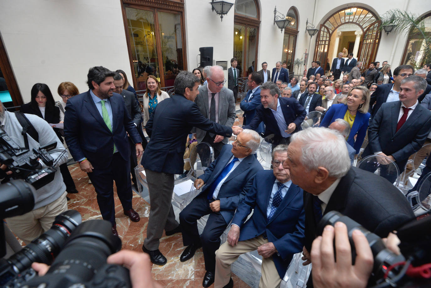 Las imágenes del 45 aniversario del Tajo-Segura en Murcia