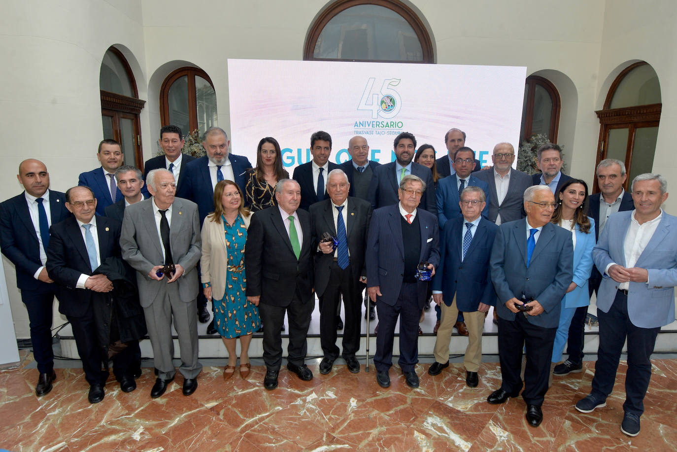 Las imágenes del 45 aniversario del Tajo-Segura en Murcia