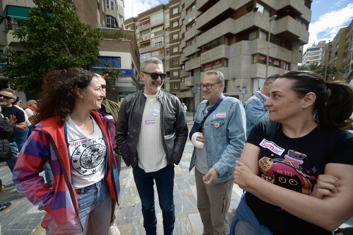 Manifestación del 1 de Mayo del 2024 en Murcia, en imágenes