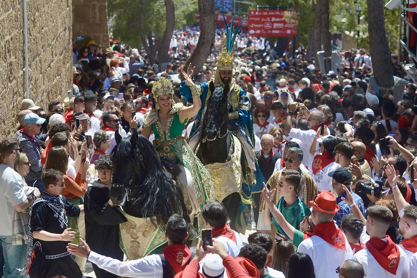 La carrera de los Caballos del Vino, en imágenes