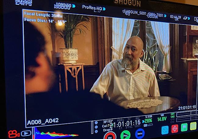 Sello murciano. El actor Daniel Albaladejo, en acción.