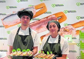 Degustación de marinera en Salón Gourmets.