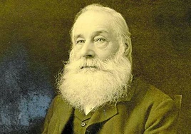 William Henry Perkin(1838-1907) en 1906.