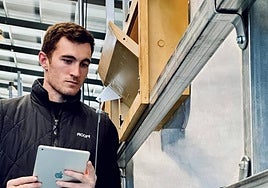 Banco de pruebas de automatización de la ventilación tipo inlet para ganadería intensiva