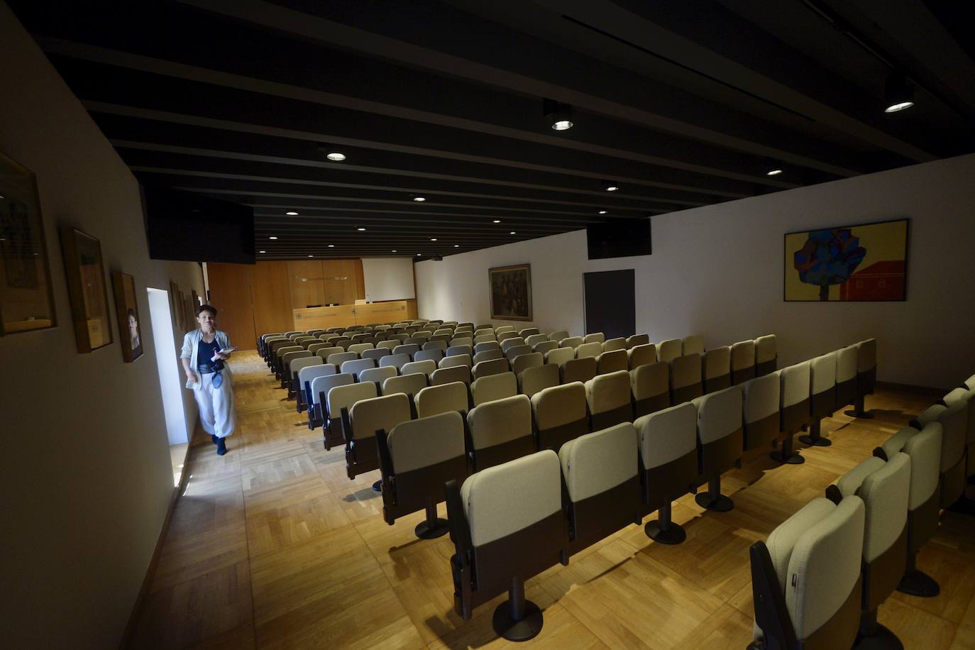 Las imágenes de las nuevas instalaciones de la Fundacion Cajamurcia en Las Claras