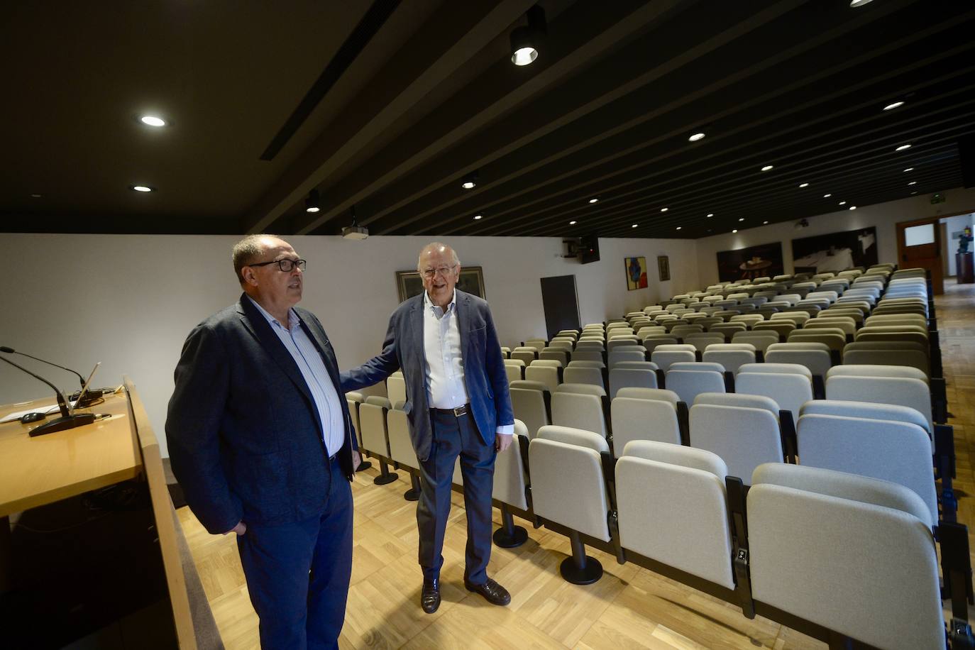 Las imágenes de las nuevas instalaciones de la Fundacion Cajamurcia en Las Claras