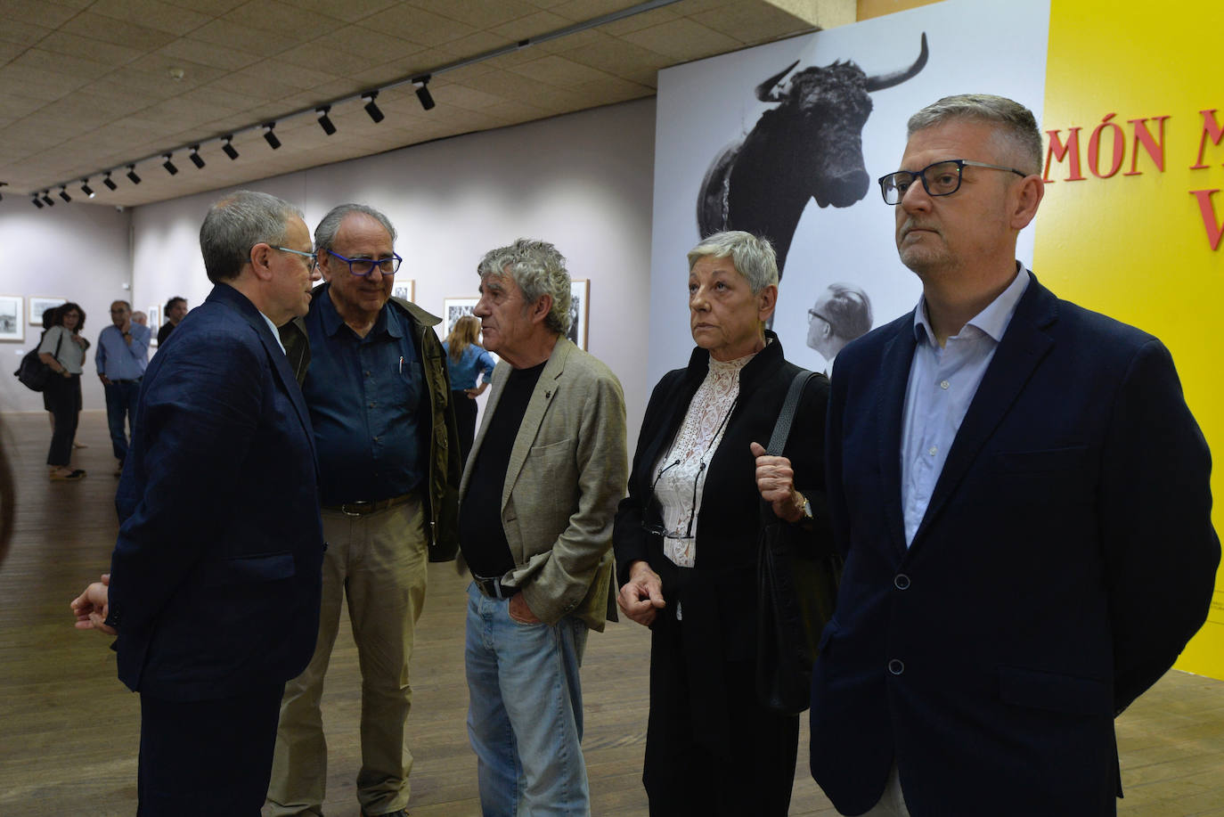 Las imágenes de la exposción de Ramón Masats en el Archivo General de la Región de Murcia