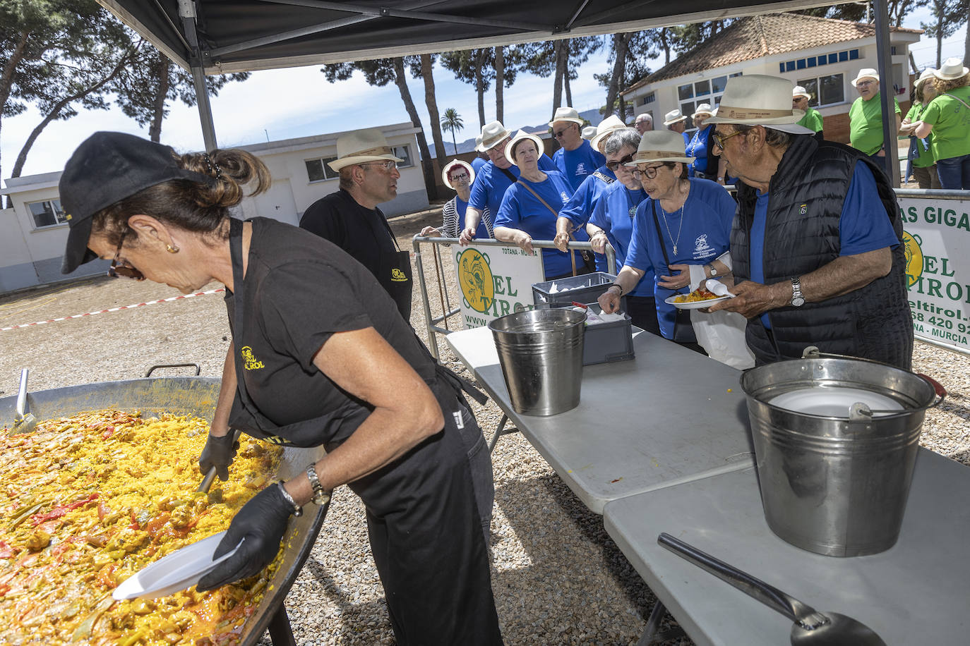 Las imágenes de la convivencia de mayores en Cartagena